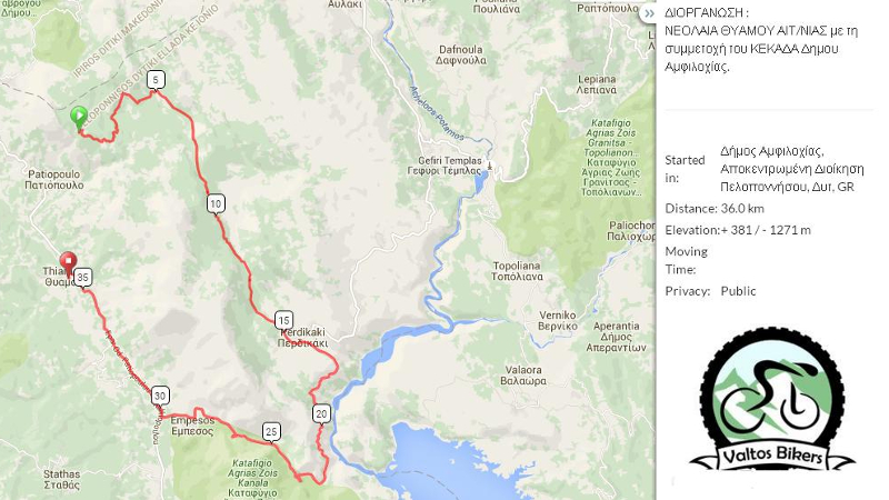 Η 3η Ποδηλατοδρομία στον Ορεινό Βάλτο  είναι γεγονός!